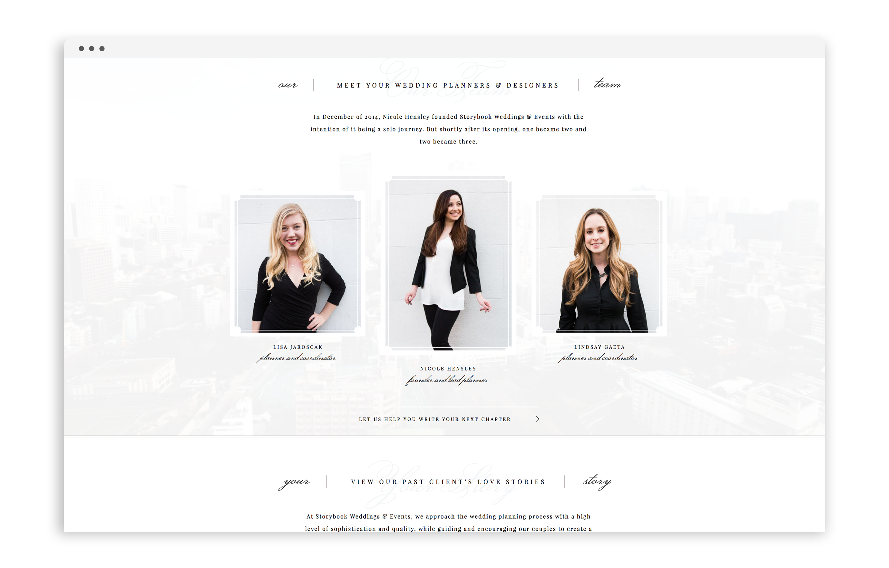 Storybook Chicago - With Grace and Gold - Branding, Web Design, and Education for Creative Women in Business - Showit Design, Designs, Designer, Designers - 1