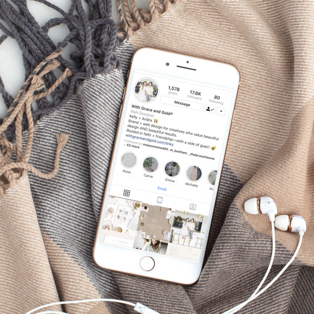 Connect with Your Audience on Instagram by With Grace and Gold